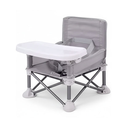 Chaise Bébé Pliable avec plateau pour Camping et Plage