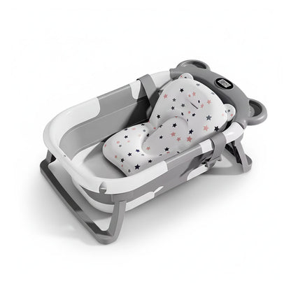 Baignoire Bébé Pliable avec Thermomètre
