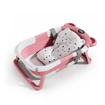 Baignoire Bébé Pliable avec Thermomètre