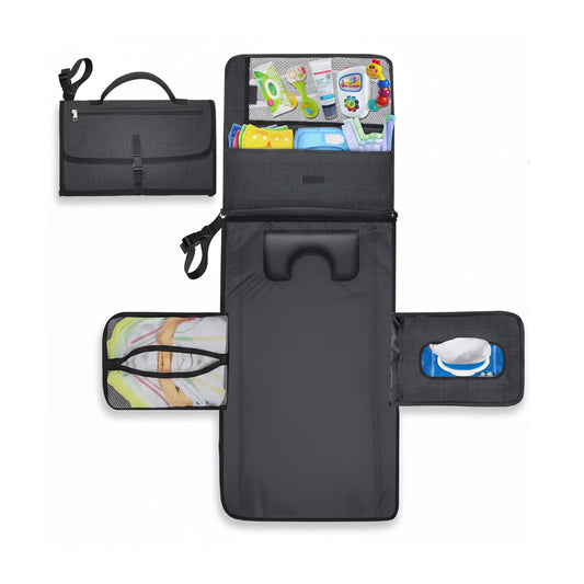 Matelas à Langer Portable avec Sac à Couches Intégré