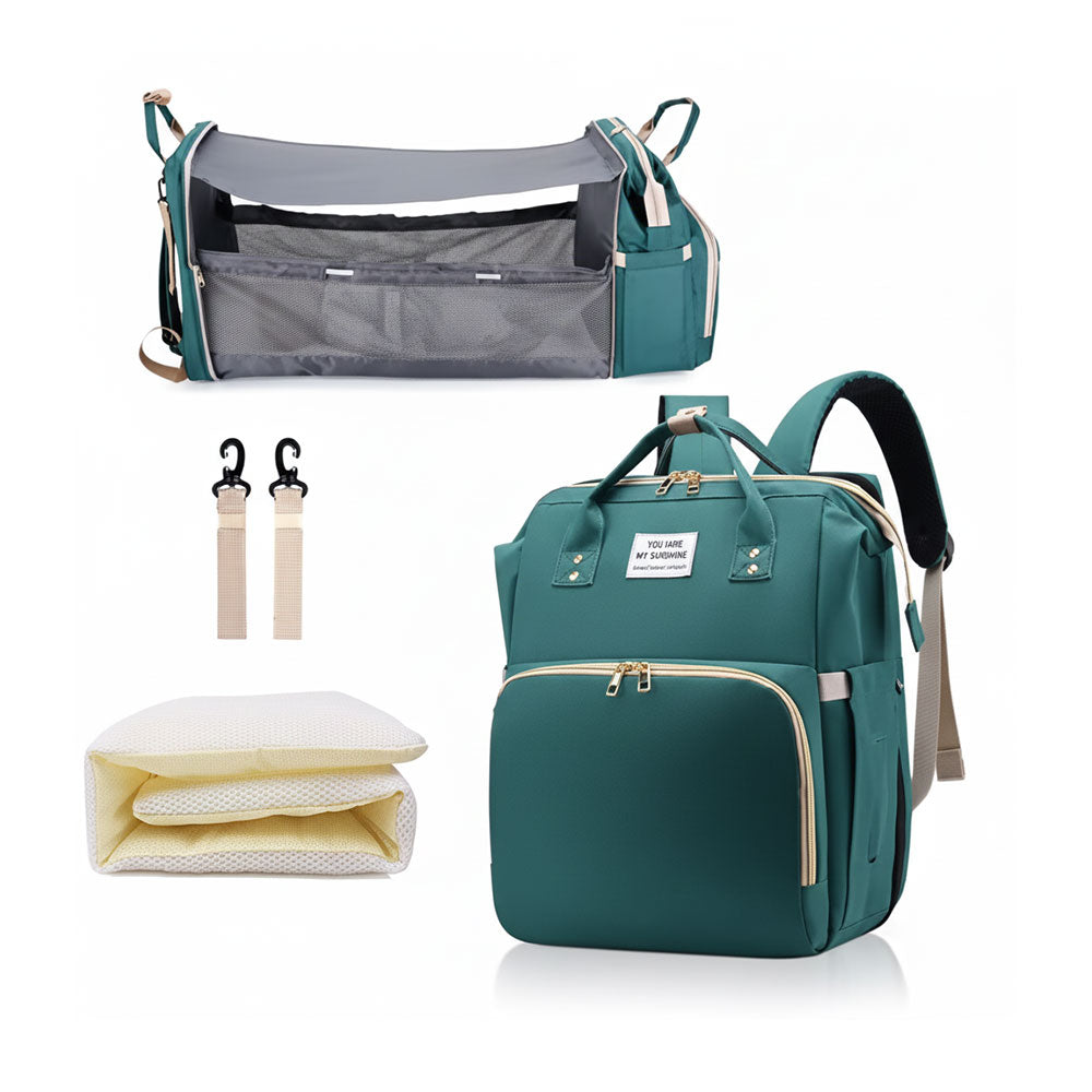 Sac à Dos Bébé Multifonction 3-en-1 avec Port USB