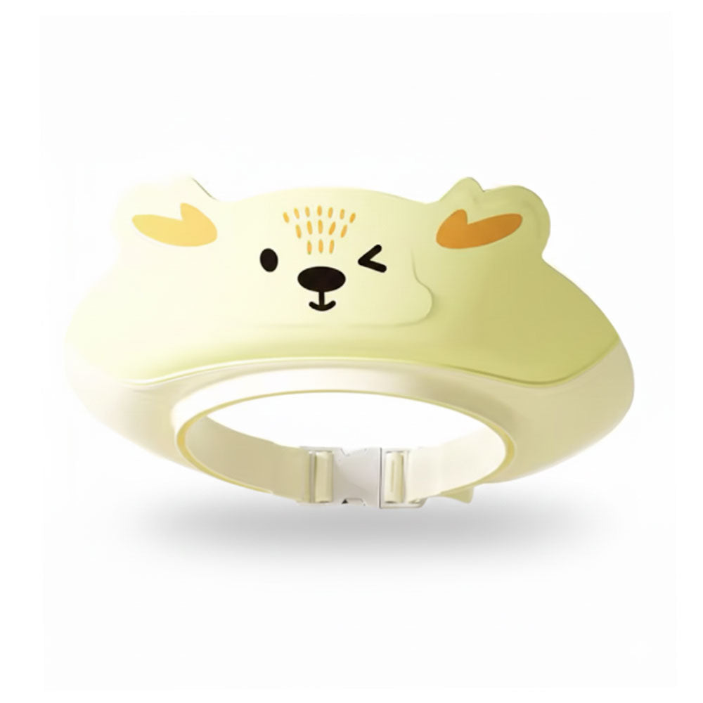 Bonnet de douche bébé cartoon anti-éclaboussures