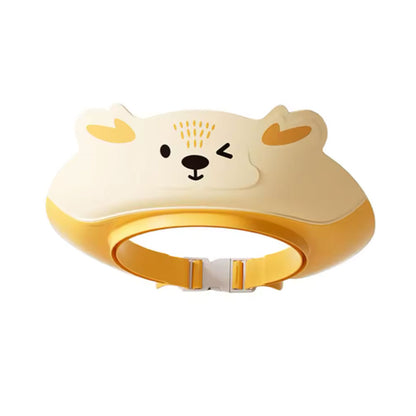 Bonnet de douche bébé cartoon anti-éclaboussures