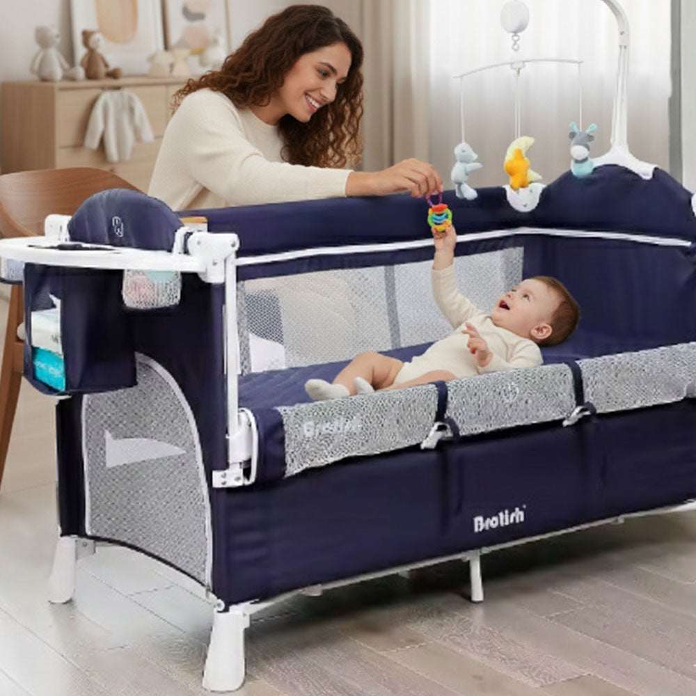 Lit Bébé avec Table à Langer Intégrée