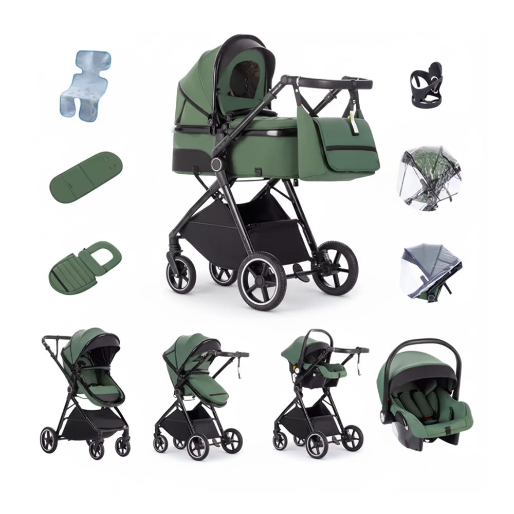 Poussette Bébé 3-en-1 Pliable