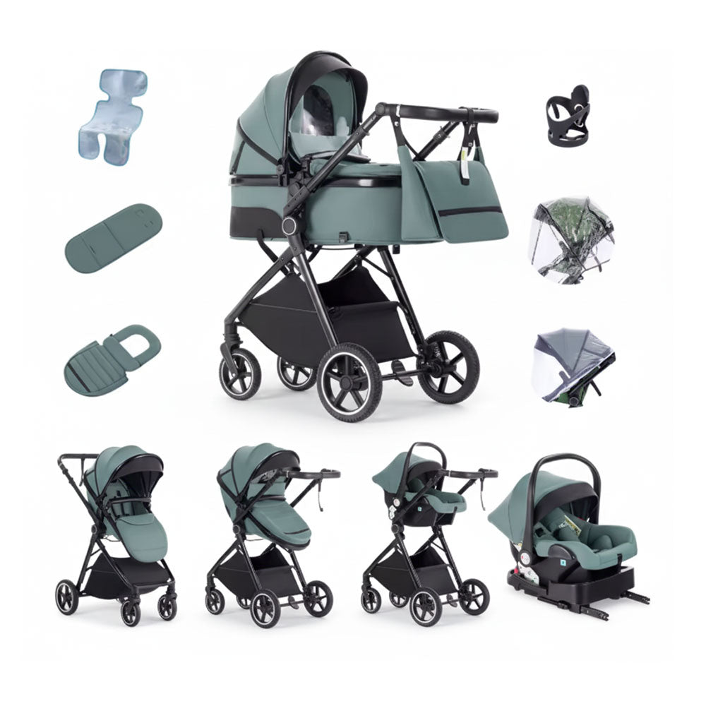 Poussette Bébé 3-en-1 Pliable