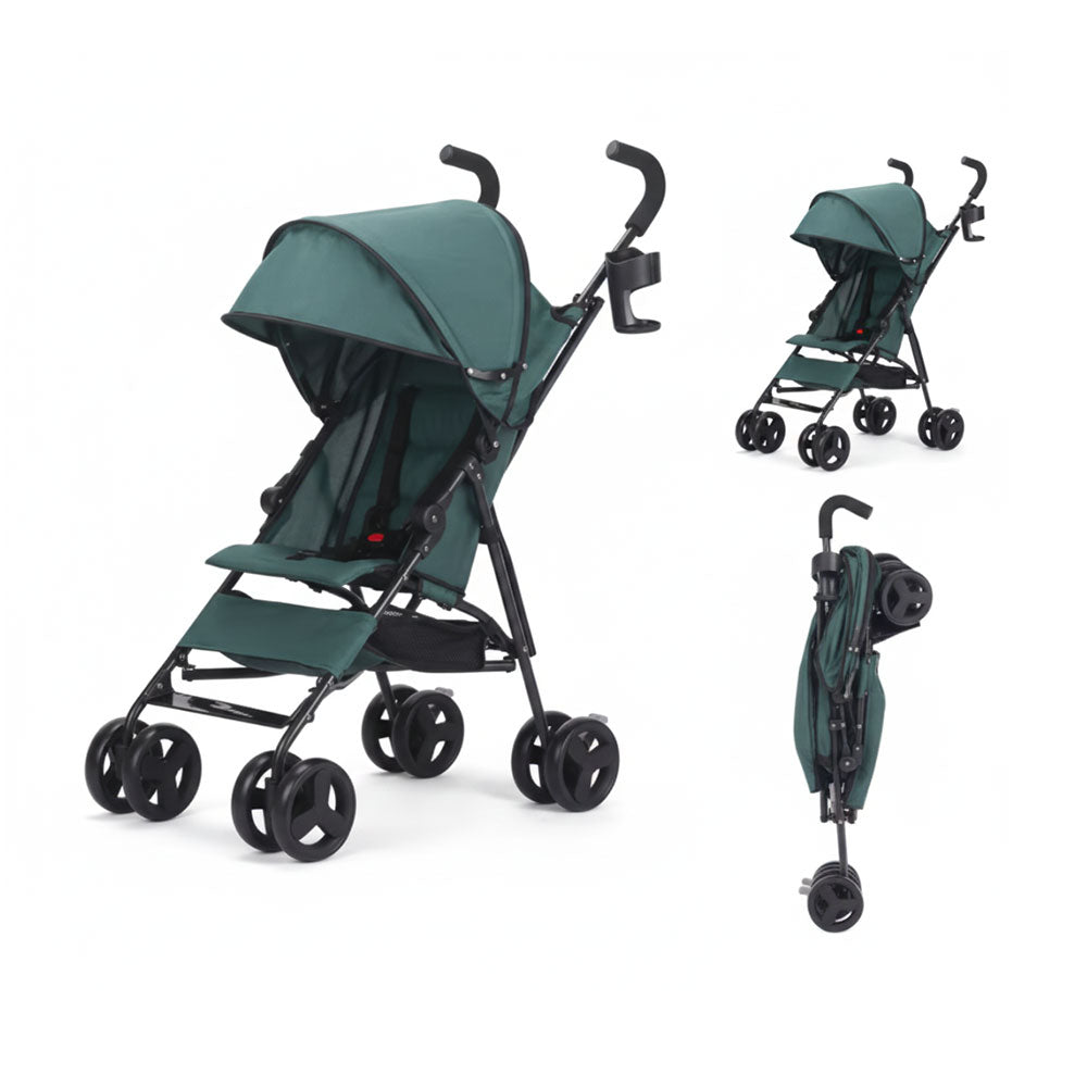 Poussette de voyage légère et pliable, design compact et portable