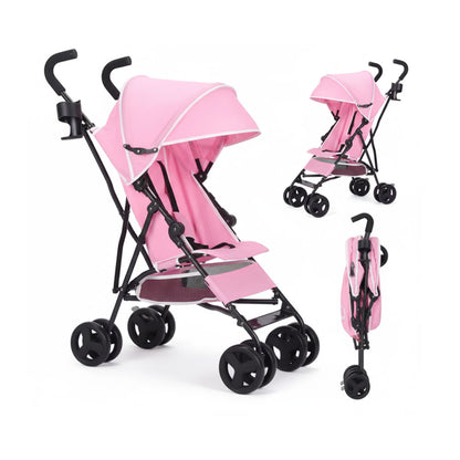 Poussette de voyage légère et pliable, design compact et portable