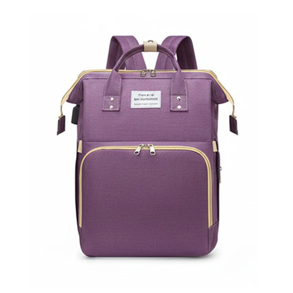 Sac à Dos Bébé Multifonction 3-en-1 avec Port USB