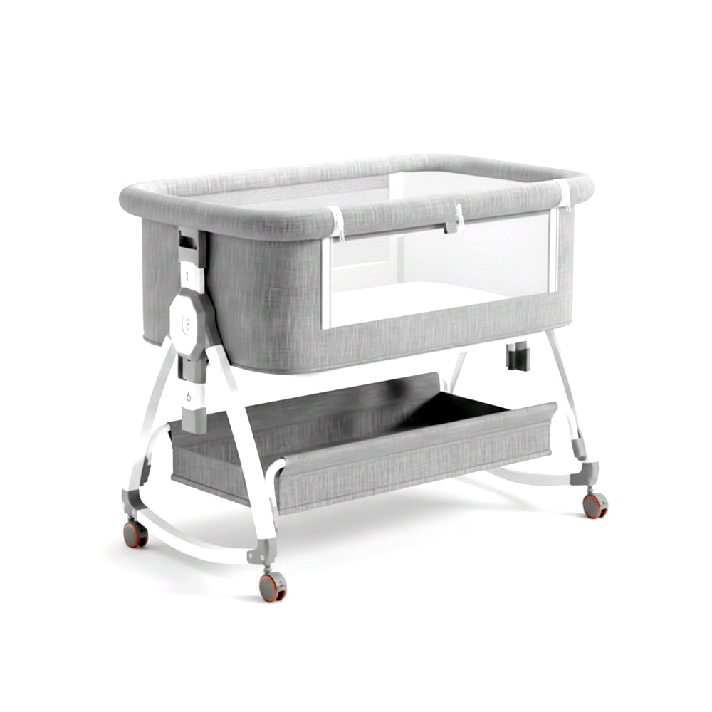 Berceau Bébé 3-en-1 avec Bascule