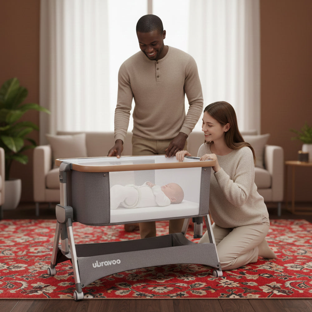 Berceau de Chevet Pliable et Réglable