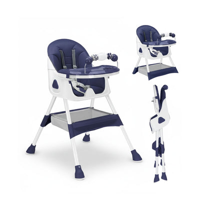 Chaise Haute Bébé Pliable, Confort & Nettoyage Facile