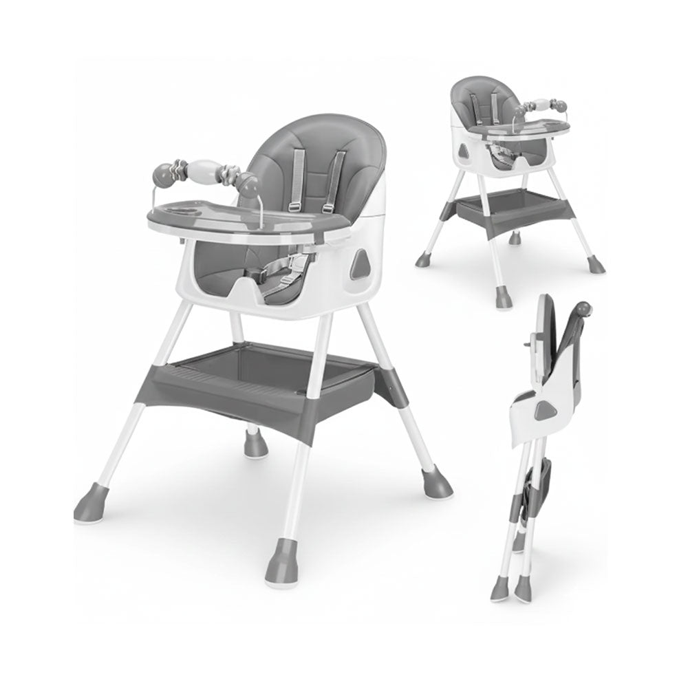 Chaise Haute Bébé Pliable, Confort & Nettoyage Facile